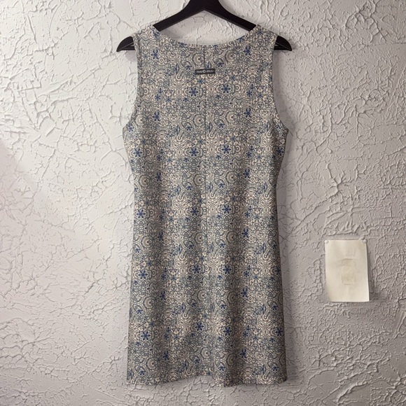 Nuu-Muu Colorful Sanddollar Ocean Shores Dress Ruu Muu Blue Peach Large Beach - Picture 6 of 8